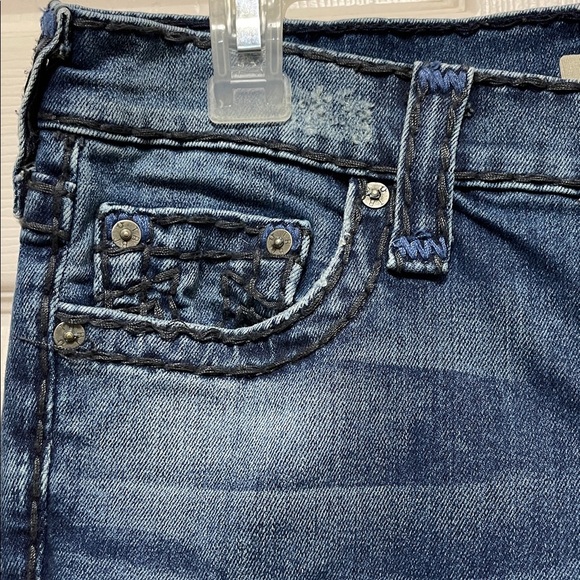 True Religion |Cora |Mid Rise |Straight |Black Label |Blue Denim |Jeans |Size 29 - Picture 6 of 16